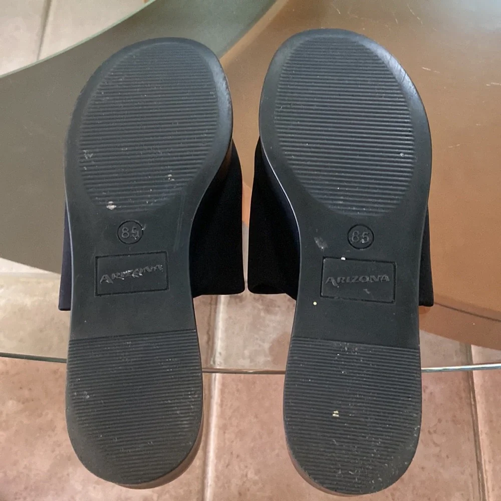 Y2K Arizona slide platform sandals